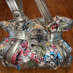 Gold and floral Kathy Van Zeeland